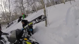 Skidoo summit 850 cc  Снегоходный уикенд, Камчатка, Россия. Сильное братство.