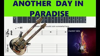 #ANOTHER DAY IN PARADISE#PHIL COLLINS#  |Guitar Tab| TUTORIAL#Mastertabs#BestFreeYoutubeMusic#