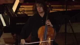 Schnittke A. Cello Sonata 1978, 1st & 2nd mvts.; Oleg Bugaev cello, Sergei Glavackih piano