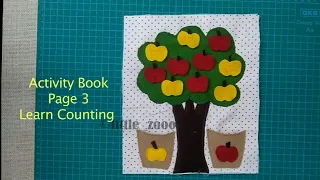 Little zooo | Activity Book PART 3 | Learn Counting