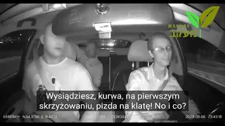 Ужасное отношение поляков к украинцам, водитель такси подума, что его убиваю -"помогите убивают".