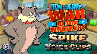 All Spike Voice Clips • Tom and Jerry in War of the Whiskers • All Voice Lines • 2002