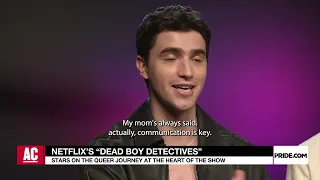 PRIDE Interviews ‘Dead Boy Detectives’ Stars George Rexstrew & Jayden Revri