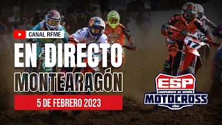 ¡En directo! Campeonato de España de Motocross, Montearagón 2023