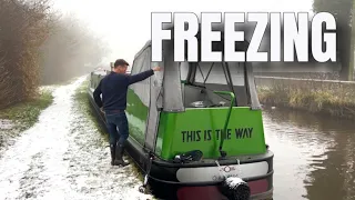 1ST WINTER 0n an ELECTRIC NARROWBOAT | FIRST WINTER out on the CANAL Ep.197