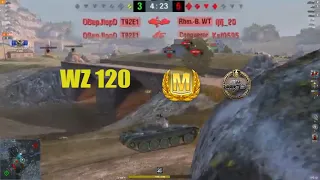 WZ 120 MAXIMUM skill  l !!! WoT Blitz