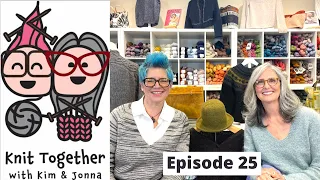 Knit Together with Kim & Jonna - Episode 25: Brioche Pastiche FO, Oslo Sweater WIP, and a WINNER!