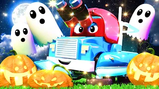 Supernáklaďák Karel ve Městě Aut 🚚 ⍟ Halloweenské strašidlo v lunaparku! - Dětské animáky