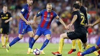 Andres Iniesta vs. Atletico Madrid Home HD 1080i (21/09/2016) FC Barcelona vs Atletico Madrid