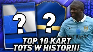 TOP 10 Najciekawszych kart TOTS w historii Ultimate Team!