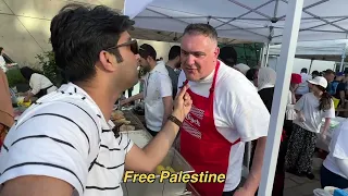 Found Palestinian Food Stall At Halal Expo Canada | Free Palestine |