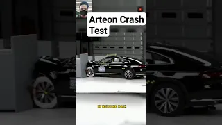 Car Crash Test and safety testing : Volkwagen Arteon #shorts