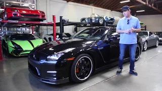 The very rare track edition Nissan GT-R.  The Formula review