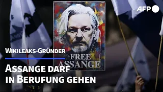 Assange darf gegen Auslieferung in Berufung gehen | AFP