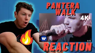 IRISH MAN REACTION TO PANTERA - WALK | PANTERAS BIGGEST SONG EVER!!