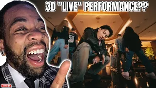 CRAZY REACTION to 정국 (Jung Kook) '3D (ft. Jack Harlow) Official Live Performance Video