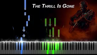 B.B. King - The Thrill Is Gone Piano Tutorial