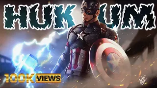 Captain America X Hukum #hukum #captainamerica #marvel #fanboy