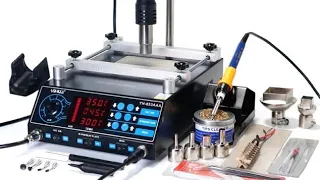 YIHUA 853AAA 1200W Preheating Station PCB Preheater Soldering Station BGA Rework Station