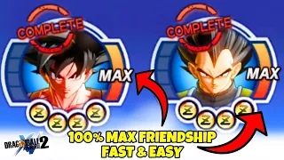 HOW TO MAX FRIENDSHIP FAST IN XENOVERSE 2 WITHOUT DLC (2024)