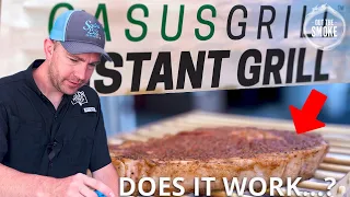 CASUS Instant Cardboard Grill | Does It ACTUALLY Work?? (Out The Smoke BBQ Review)