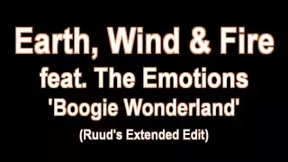 Earth, Wind & Fire feat. The Emotions - Boogie Wonderland (Ruud's Extended Edit) (stills))