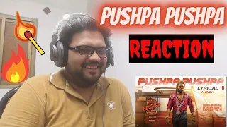 PUSHPA PUSHPA | Pushpa 2 The Rule | Allu Arjun |Sukumar |Rashmika |Mika| Blank Mind People Reactions