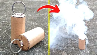 How To Make A Smoke Bomb | Easy And Simple Smoke Bomb | DIY