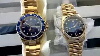 My friend buys a Rolex Day-Date with Diamonds 18238 President