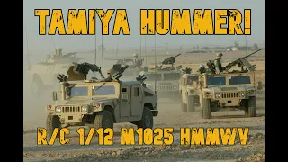 Building a 1/12 RC Tamiya M1025 HMMWV Hummer, Part 1.