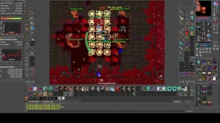 Practicing how to kill the Grand Oberon solo EK 400 - Tibia Hunt