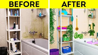 BATHROOM AND BEDROOM TRANSFORMATION || BEST ROOM MAKEOVER IDEAS