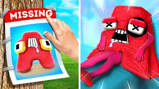 Letter A Is Missing 😱 *Crazy Crafts From Alphabet Lore*