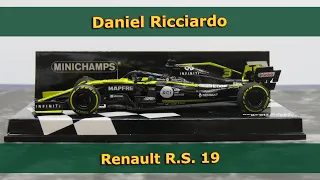 Daniel Ricciardo - Renault R.S. 19 - F1 Season 2019 - Minichamps F1 1:43 model car review