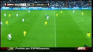 Real Madrid  6-2 Villarreal 21-02-2010 lajornada.tv HD