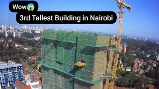 Finally 😱, 3rd Tallest building in Nairobi city. 88 condominium almost completed.