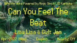 Can You Feel The Beat - Lisa Lisa and Cult Jam Karaoke | DiPal Karaoke with Magic Sing App