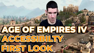 Age of Empires 4 Tech Stress Test - Accessibility First Look