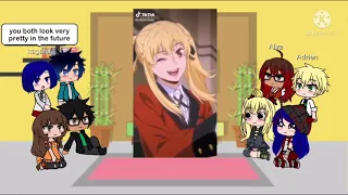 MLB react to Marinette and Chloes future as Yumeko and Mary (Kakegurui)