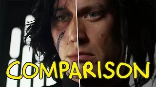 Star Wars: The Last Jedi - Homemade Side by Side Comparison