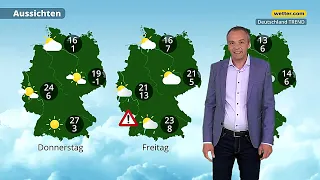 7-Tage-Wetter: Gewaltige Gewitterwolken formieren sich in Subtropenluft