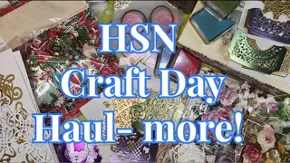 HSN Craft Day Haul-The Rest of It! All the Anna Griffin Goodies!