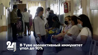 В Туве коллективный иммунитет упал до 10%