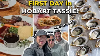 FIRST DAY in TASMANIA Australia: Family Travel Vlog! Things to Eat, See & Do in Hobart 2024