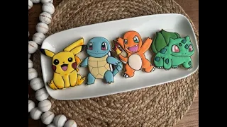 Pokemon Sugar Cookie Decorating