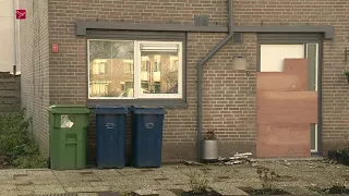 Voordeur opgeblazen in Almeerse Molenbuurt