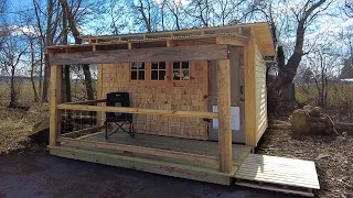 Simple Off-Grid Micro Cabin | Complete Build