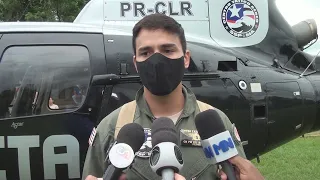 PILOTO DO HELICÓPTERO DO CTA QUE TRANSPORTOU A VACINA É DE PRESIDENTE DUTRA