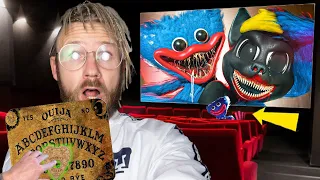 schaue NIEMALS HUGGY WUGGY vs. CARTOON CAT FILM um 3 UHR NACHTS zuhause!! | KAMBERG TV