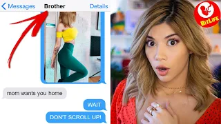 Single Girl Accidentally Sends Brother A Bad Text... in Bitlife